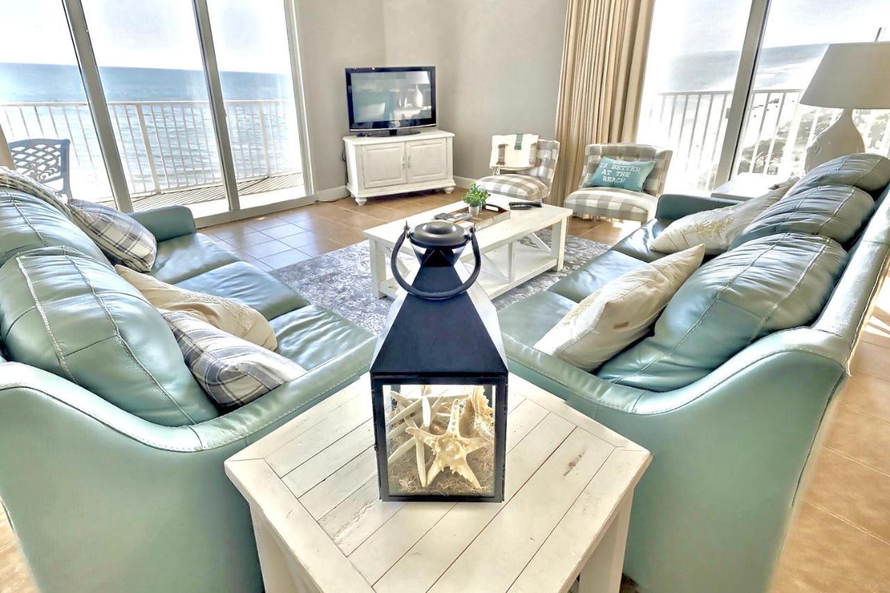 Happy Ours 2200 Sq Ft Corner Beachfront Sleeps 12 Panama City Beach Exterior photo